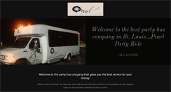 Desktop Screenshot of pearlpartyride.com